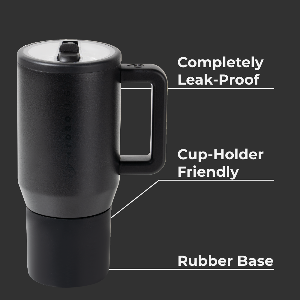 20oz Travel Mug - Black