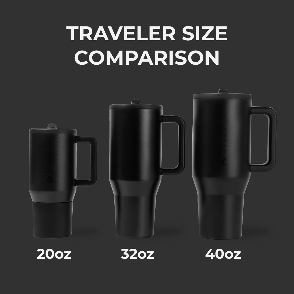 20oz Travel Mug - Black