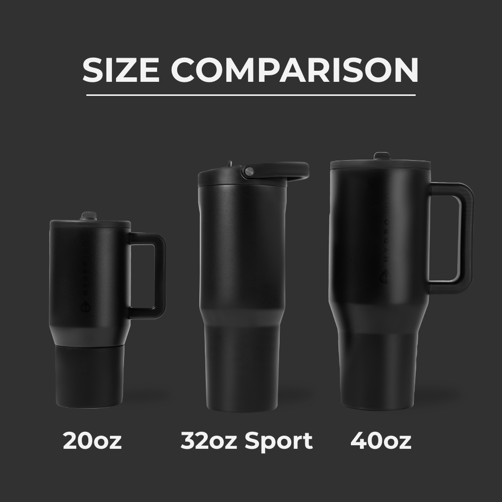 32oz Sport Bottle - Black