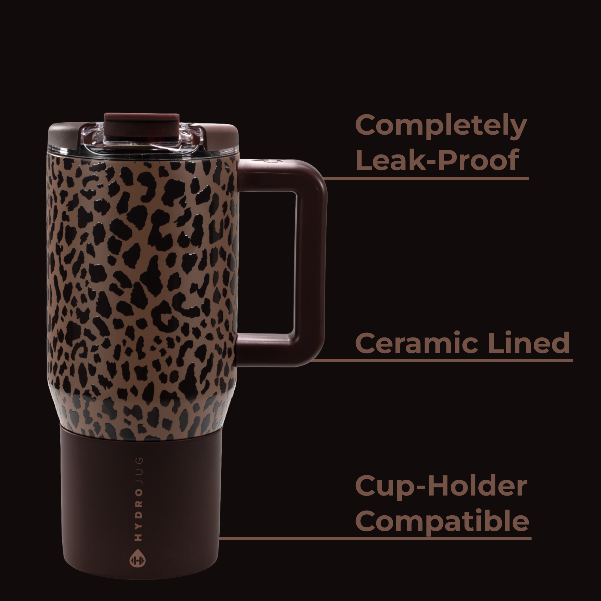 Refined Brown Leopard - Coffee Traveler | A1FKYK00