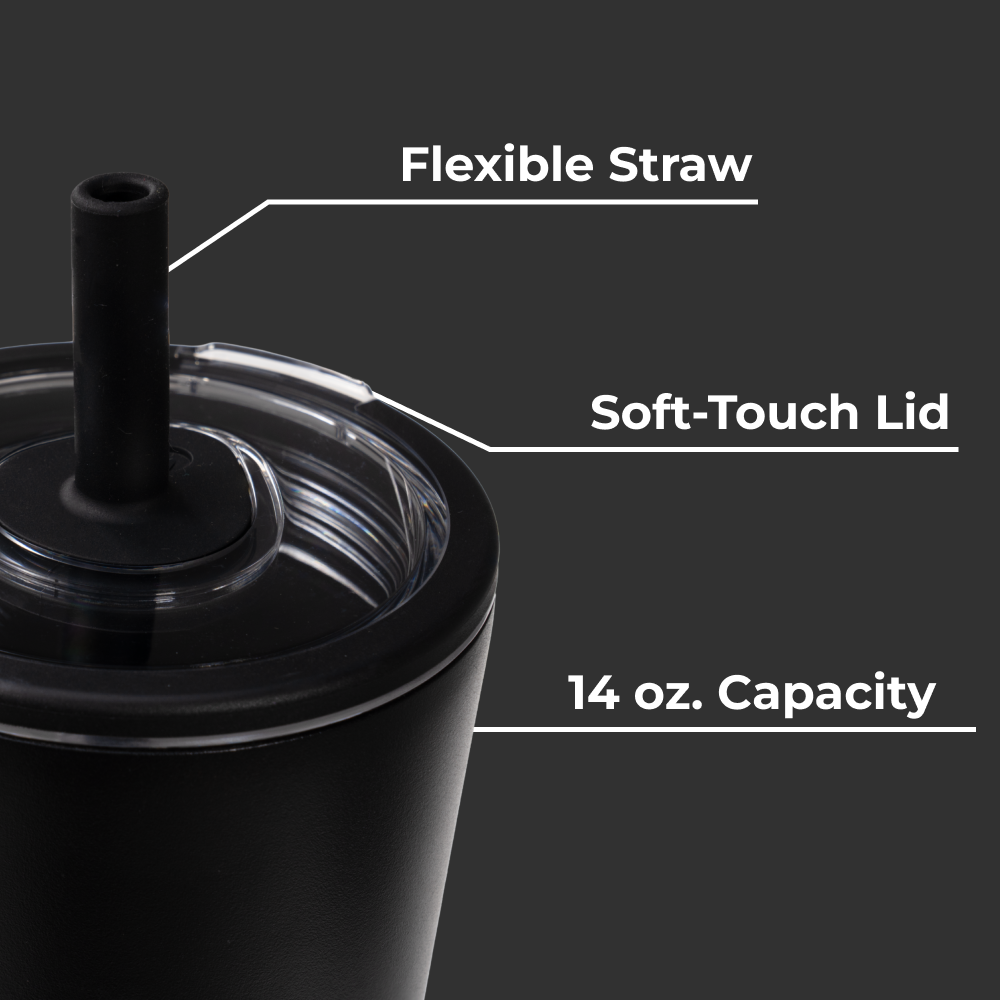 14oz Insulated Tumbler - Black