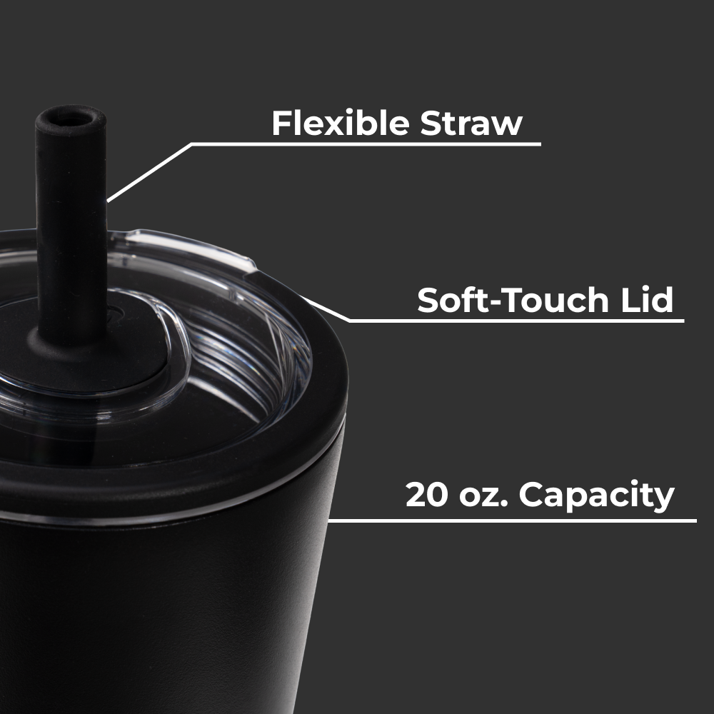 20oz Insulated Tumbler - Black