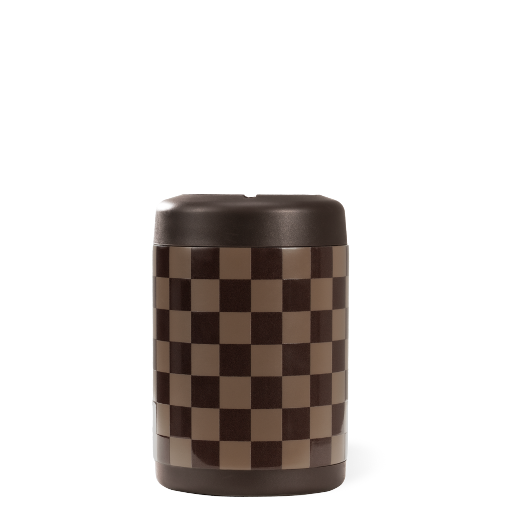 Standard Can Cooler - Autumn Checkers