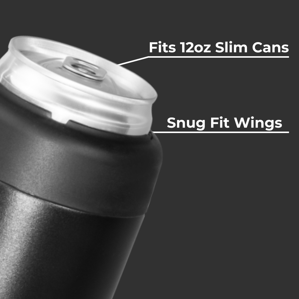 Slim Can Cooler - Black
