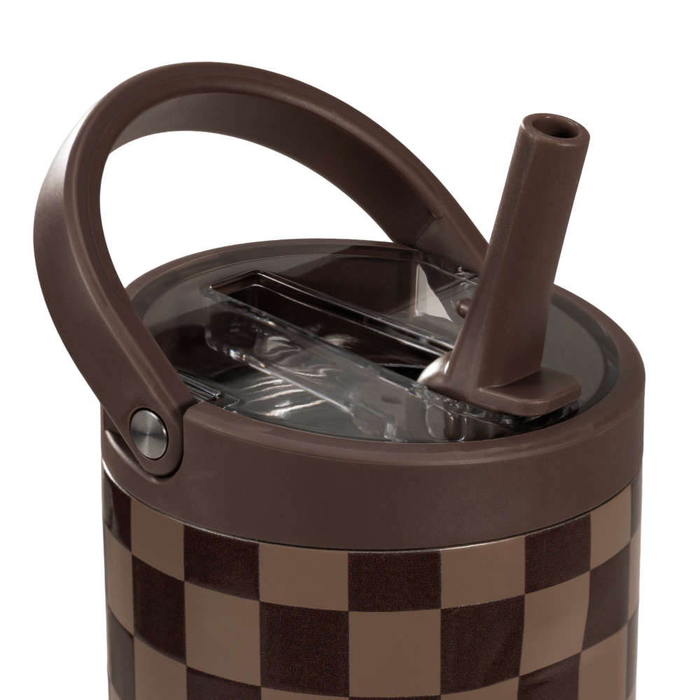 40oz Sport Bottle - Autumn Checkers