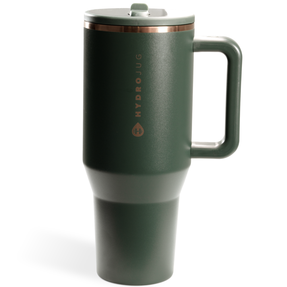 20oz Travel Mug - Black Leopard