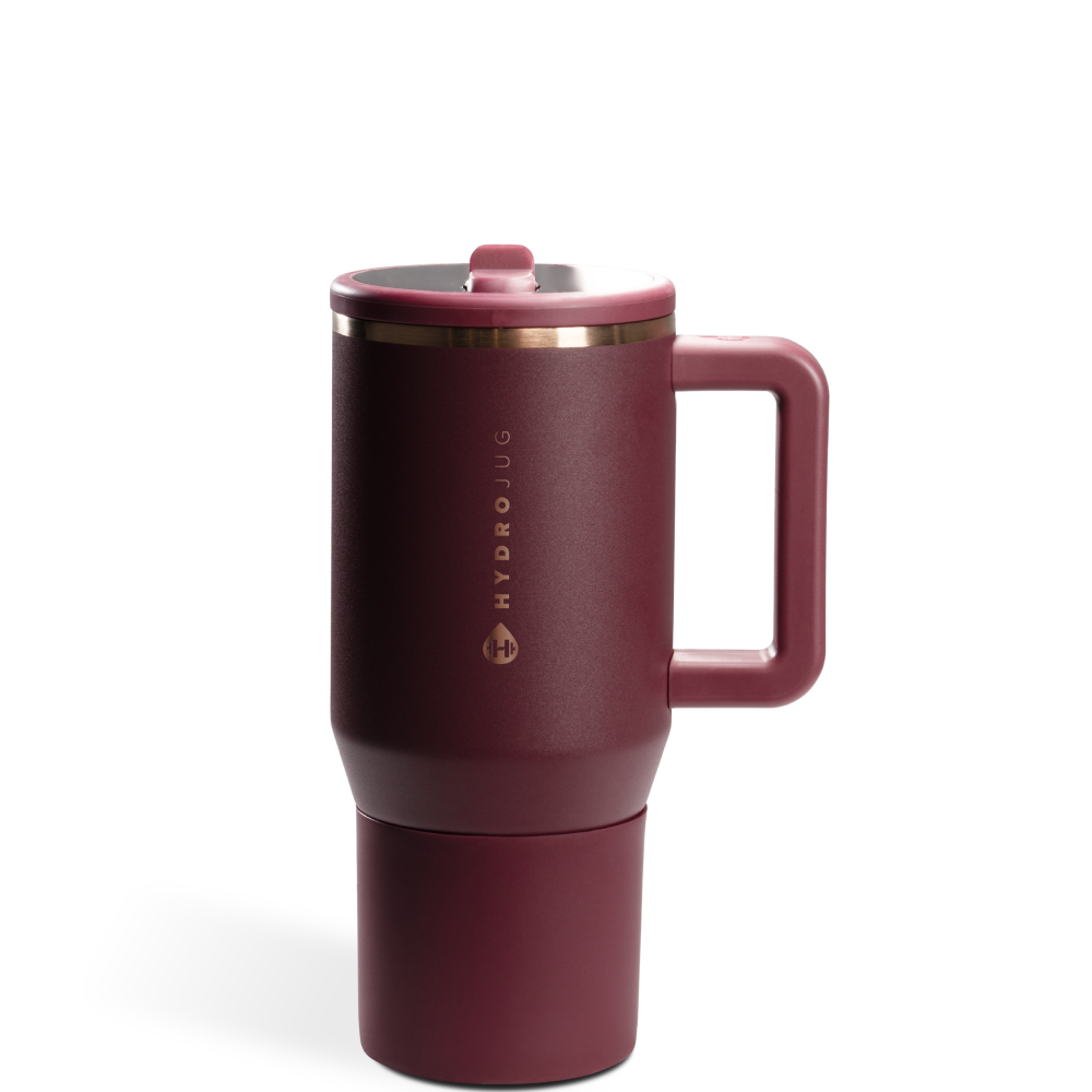 20oz Travel Mug - Black Leopard