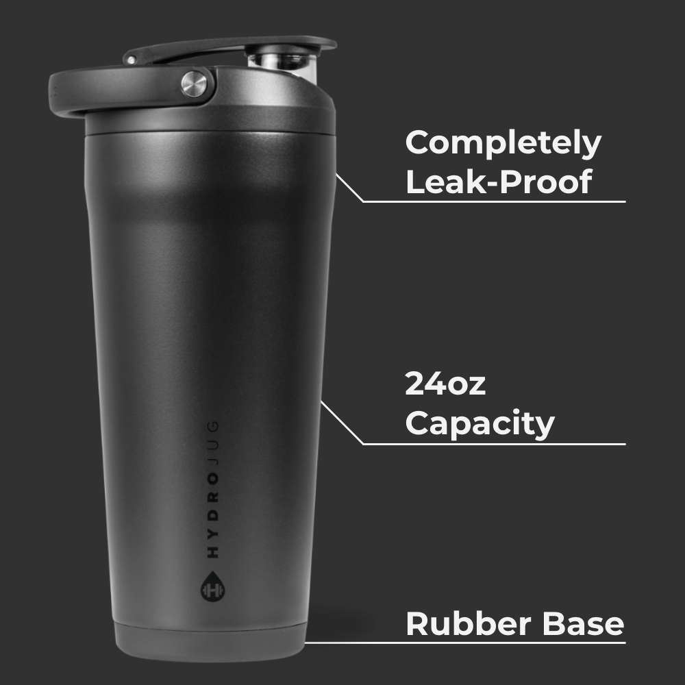24oz Insulated Shaker - Black