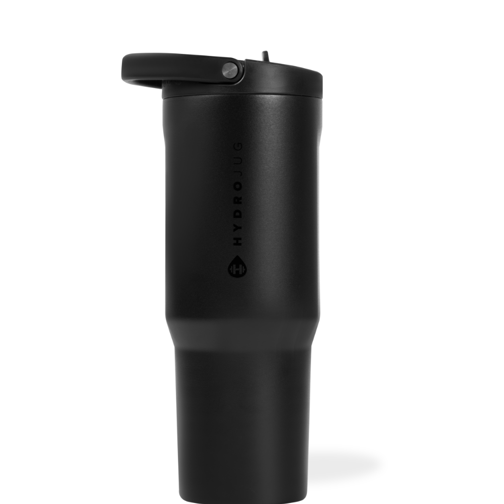 20oz Sport Bottle - Black Leopard
