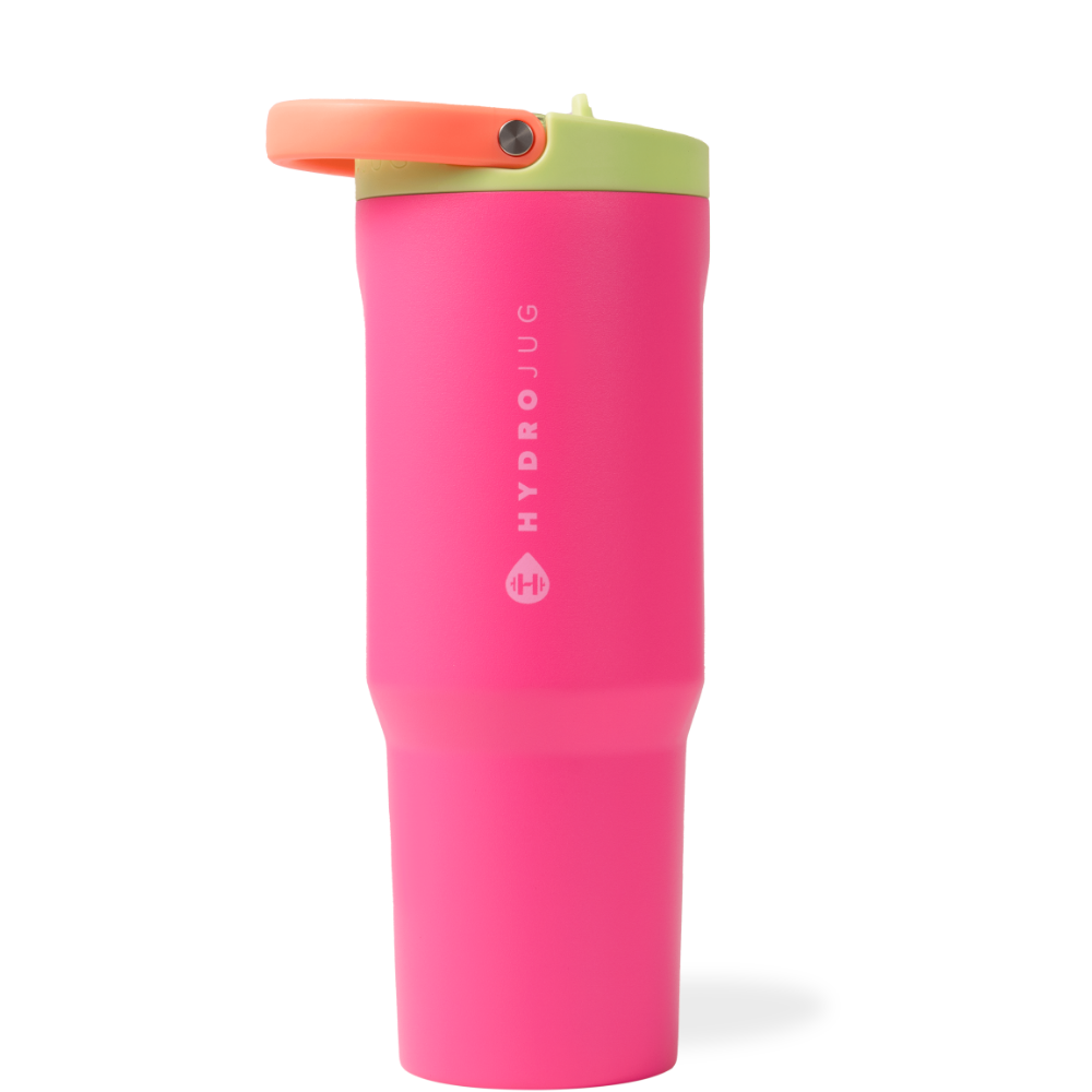 20oz Sport Bottle - Black Leopard