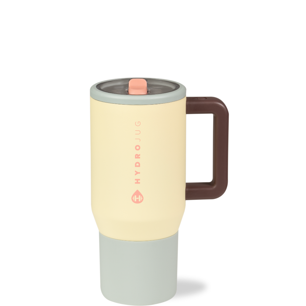 20oz Travel Mug - Autumn Checkers
