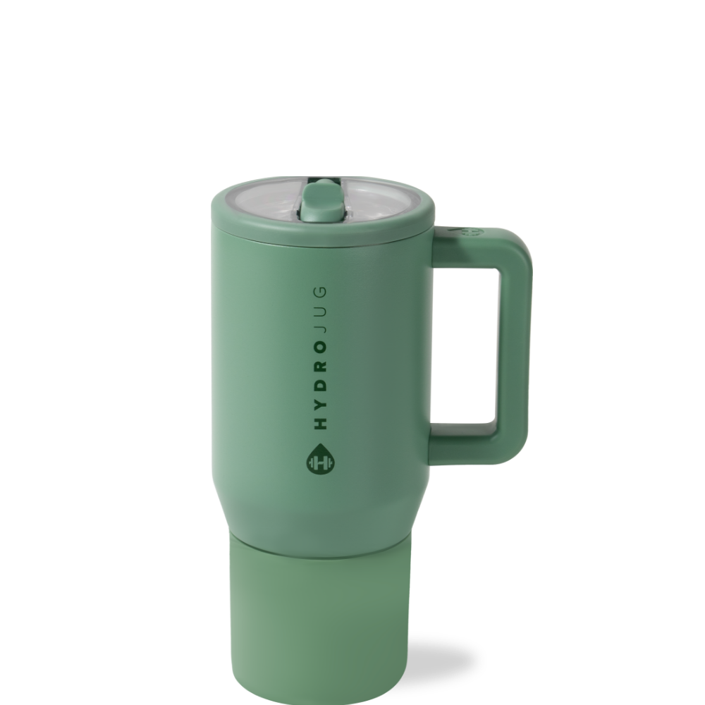 20oz Travel Mug - Black Leopard