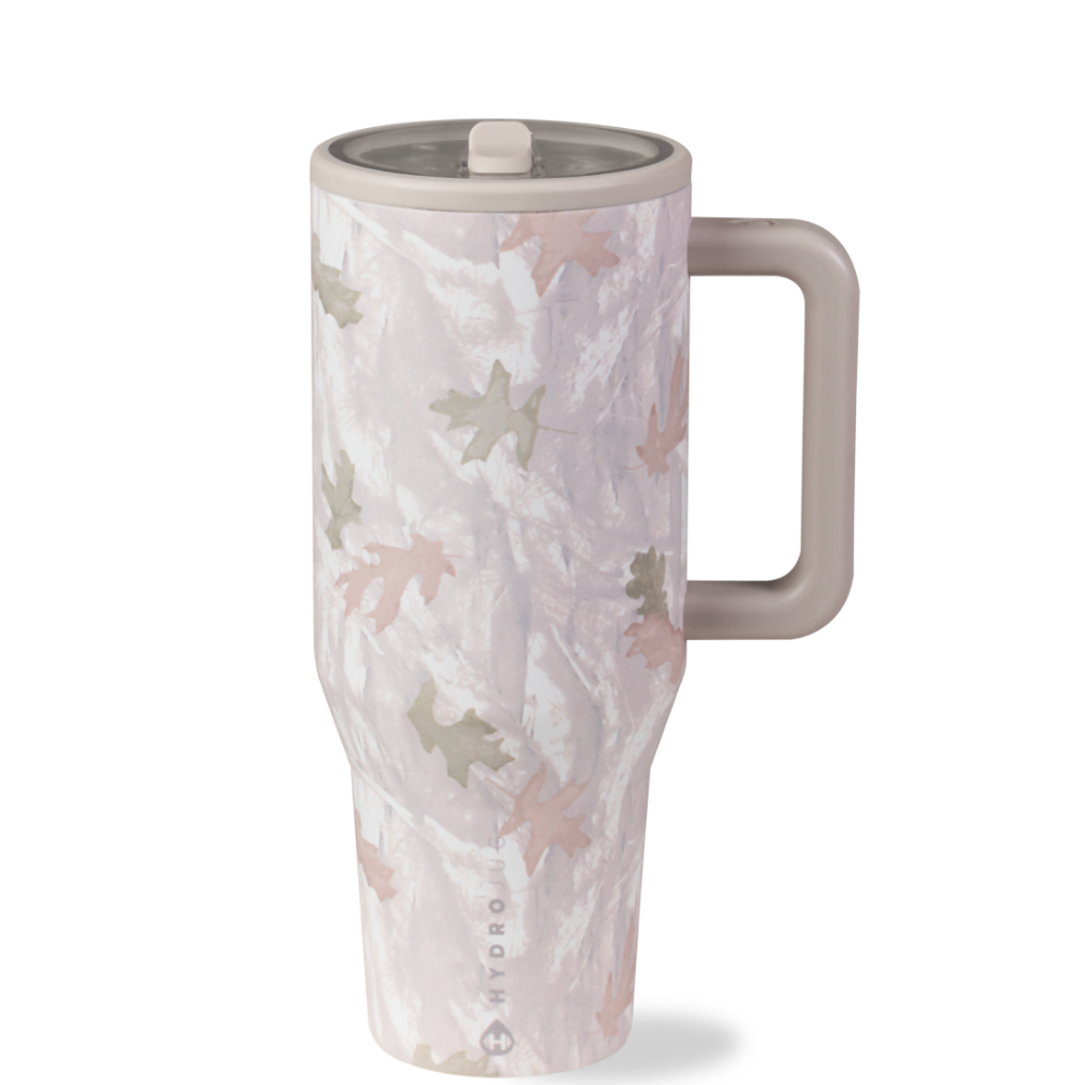 20oz Travel Mug - Black Leopard