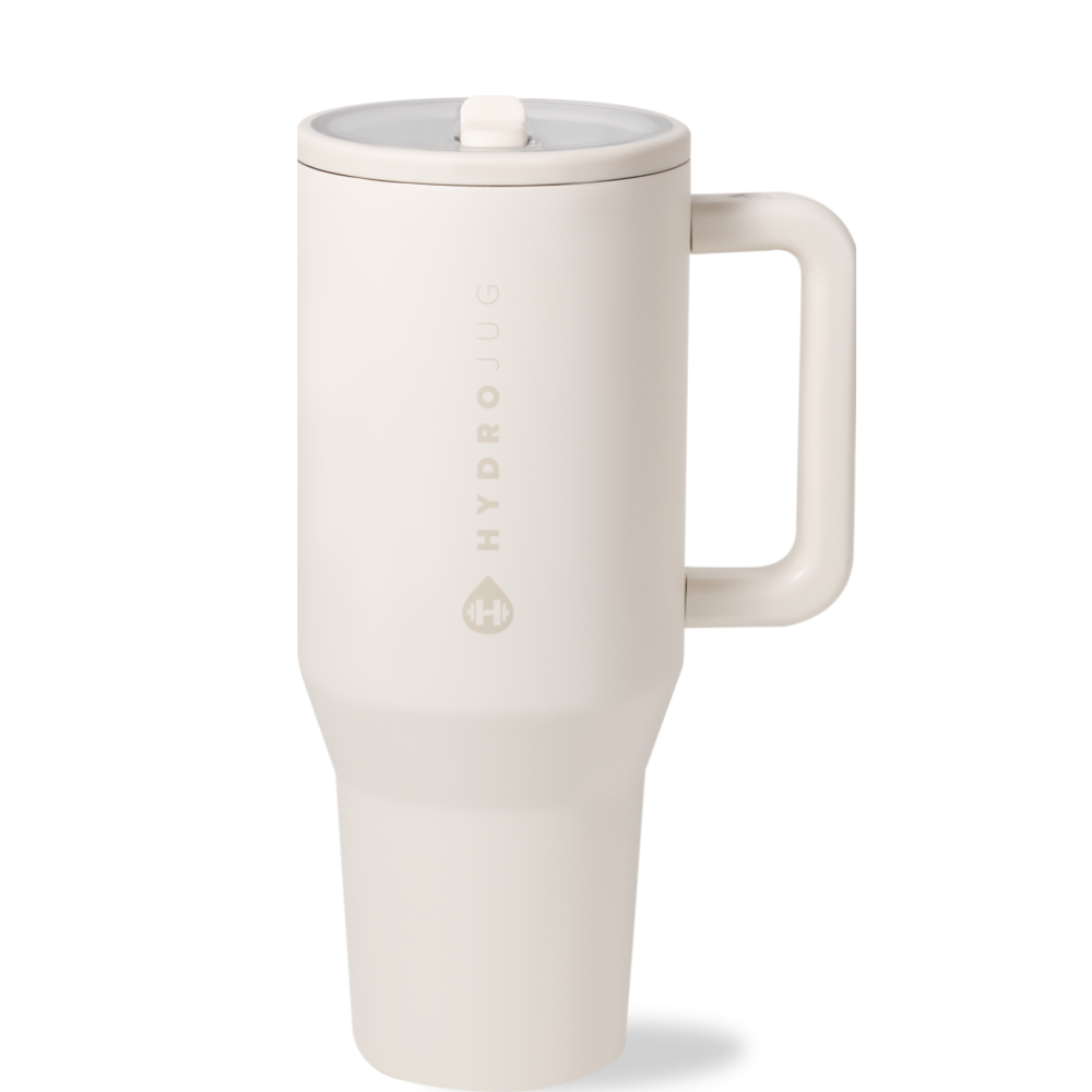 20oz Travel Mug - Black Leopard