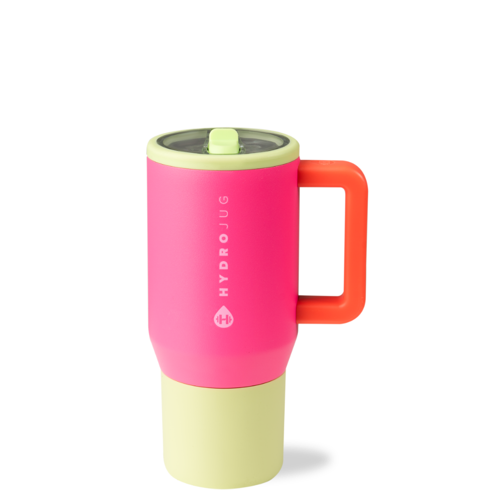 20oz Travel Mug - Autumn Checkers