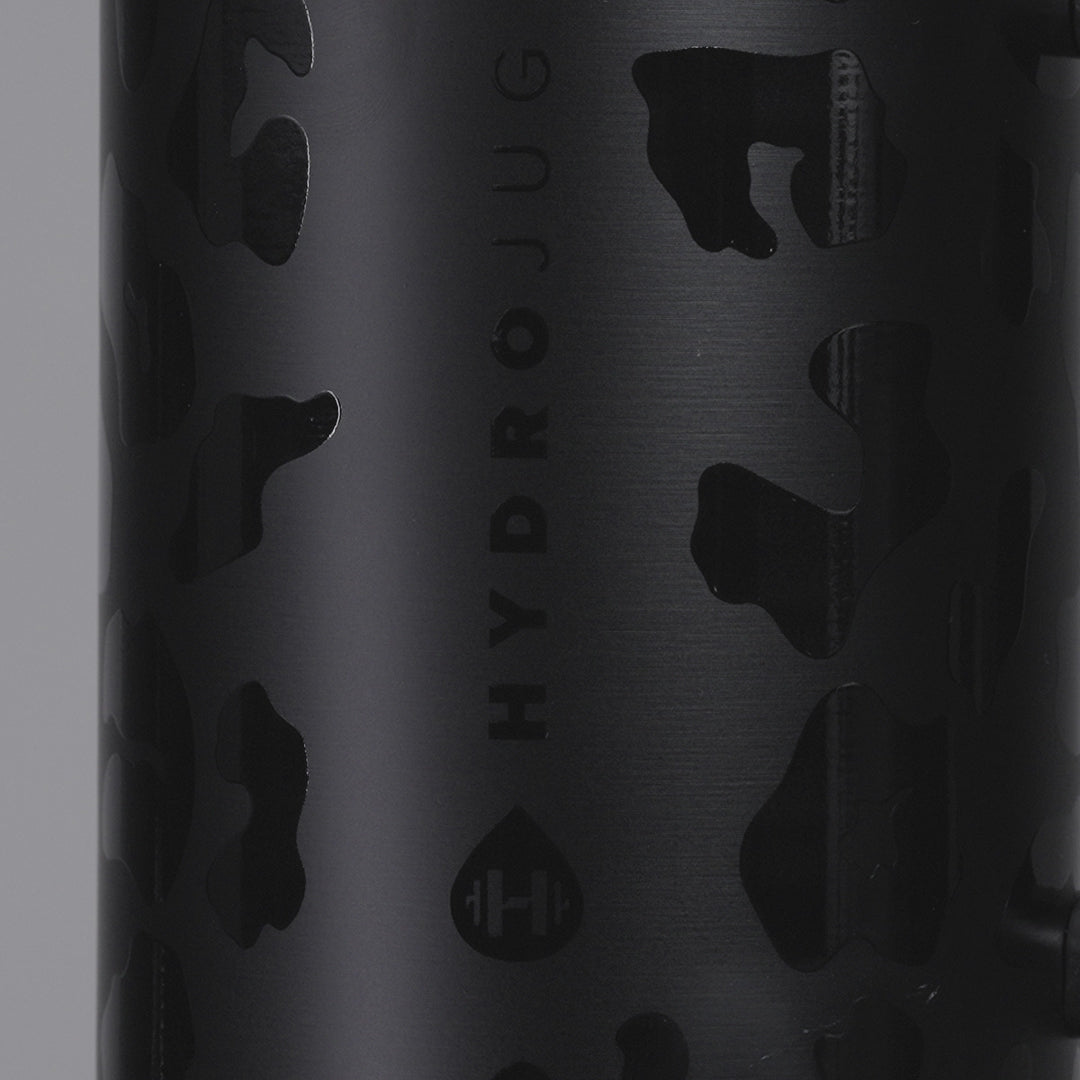 20oz Sport Bottle - Black Leopard